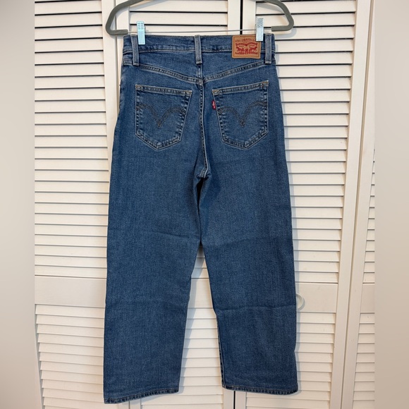 Levi’s Ribcage Straight Ankle - HEMMED - Sz 26 - Picture 4 of 6